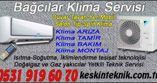 Bağcılar Klima Servisi