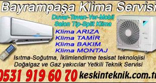 Bayrampaşa Klima Servisi