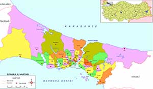 İstanbul Servis Bölgelerimiz