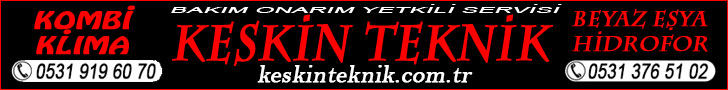 Keskin Teknik Servis ust banner