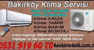 Bakırköy Klima Servisi
