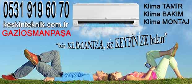 Gaziosmanpaşa klima bakım