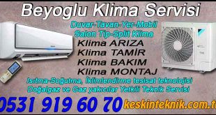 Beyoğlu Klima Servisi