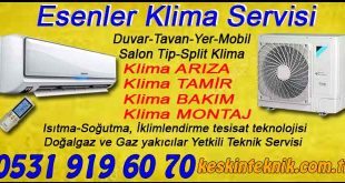 Esenler Klima Servisi